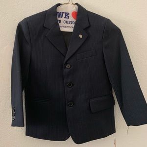 Boys Dark Navy Blazer